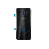 Vitre arrière pour Samsung Galaxy S7 EDGE noir et bleu d'origine - édition limitée