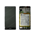 Bloc écran Huawei P9 noir (gris) d'origine EVA-L09