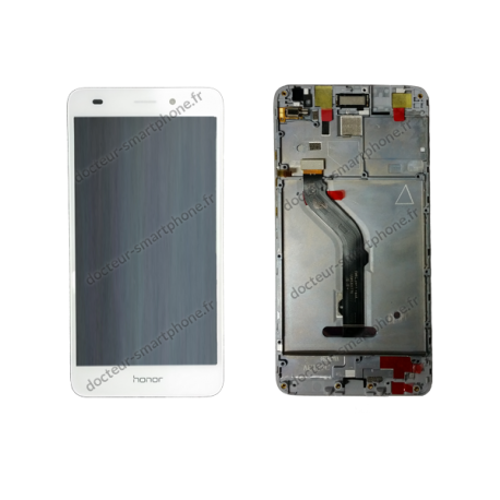 BLOC ÉCRAN HUAWEI HONOR 5C GRIS D'ORIGINE NEM-L51 