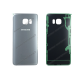 Vitre arrière pour Samsung Galaxy S6 EDGE PLUS gris / argent d'origine SM-G928F