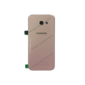Vitre arrière pour Samsung Galaxy A5 2017 rose d'origine (SM-A520F)