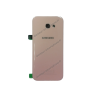 Vitre arrière pour Samsung Galaxy A5 2017 rose d'origine (SM-A520F)