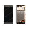 Bloc écran avec lcd vitre et châssis pour Sony Xperia X noir d'origine F5121