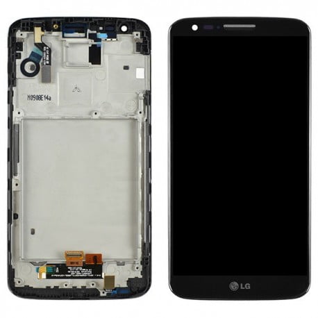 ECRAN LCD + VITRE TACTILE LG G2 D802 ORIGINAL NOIR