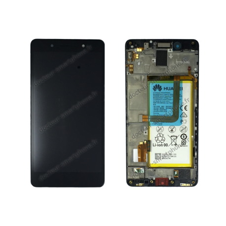 ECRAN HUAWEI HONOR 7 NOIR D'ORIGINE