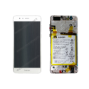 Écran complet avec batterie Huawei Honor 8 blanc original FRD-L09