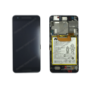 Écran complet pour Huawei Nexus 6 PLUS noir d'origine