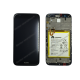 Écran complet avec LCD vitre et châssis Huawei G8 noir original