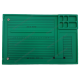 Tapis pour réparation et soudure antistatique avec compartiment - vert