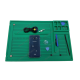 Tapis pour réparation et soudure antistatique avec compartiment - vert