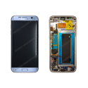 Écran complet Samsung Galaxy S7 EDGE bleu original - SM-G935F 