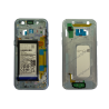 Châssis contour Samsung Galaxy A3 2017 bleu d'origine A320F