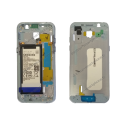 Châssis - contour pour Samsung Galaxy A5 2017 bleu d'origine A520F
