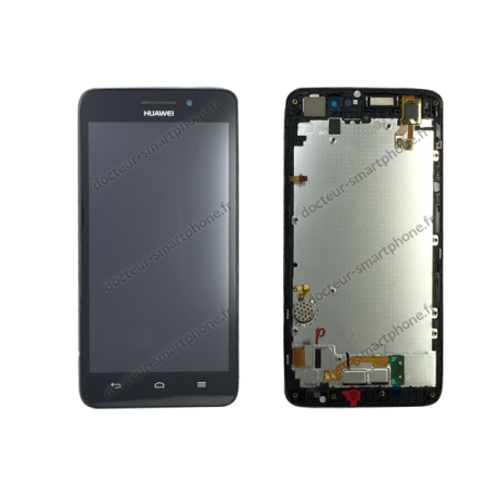 ECRAN HUAWEI ASCEND G620S NOIR D'ORIGINE