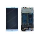 Écran complet vitre tactile + LCD Huawei Mate 9 blanc