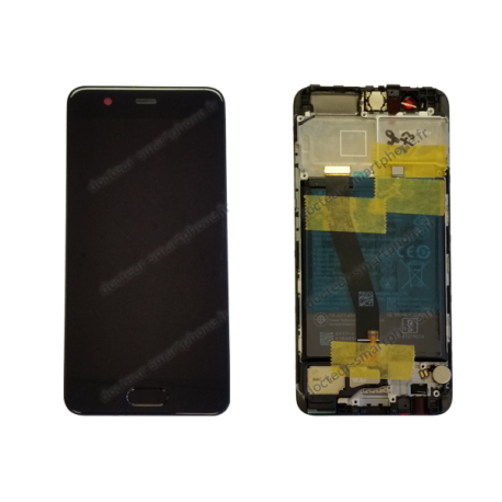 Bloc écran Huawei P10 noir d'origine VTR-L09