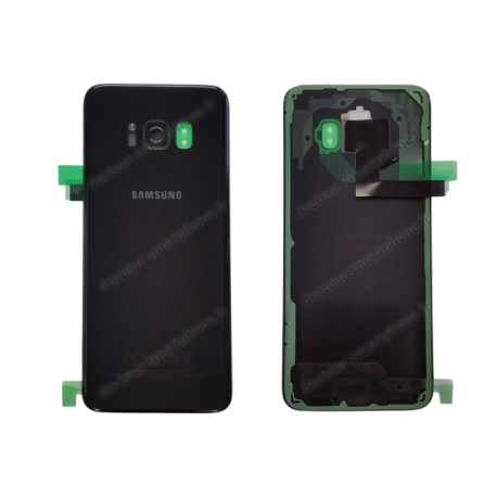Vitre arrière Samsung Galaxy S8 noir d'origine G950F