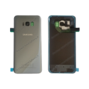 Vitre arrière d'origine Samsung pour Galaxy S8 PLUS argent / gris G955F