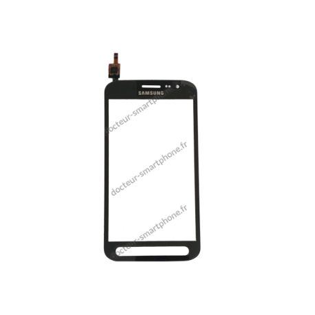 Vitre tactile pour Samsung Galaxy Xcover 4 noir original - G390F