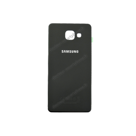 Vitre arrière pour Samsung Galaxy A3 2016 noir d'origine SM-A310F