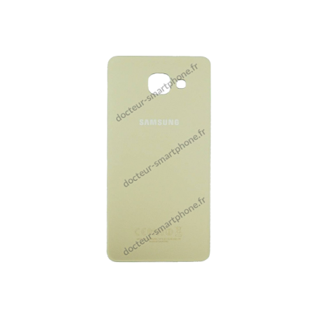 Vitre arrière pour Samsung Galaxy A3 2016 or d'origine SM-A310F