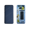 Écran LCD et vitre tactile Samsung Galaxy S8 bleu d'origine G950F