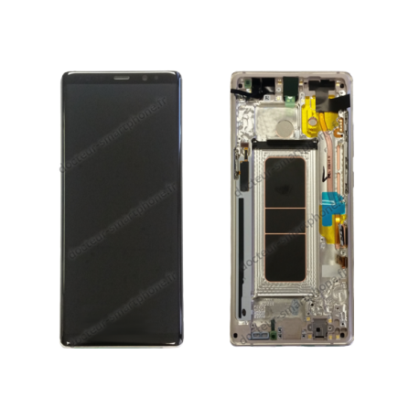 Écran complet Samsung Galaxy NOTE 8 or topaze, N950F d'origine