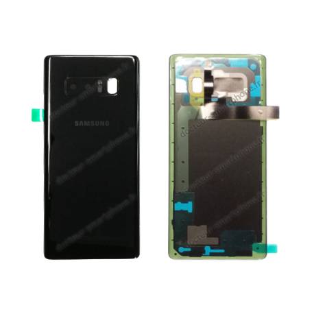 Capot arrière - vitre Samsung Galaxy NOTE 8 noir SM-N950F original