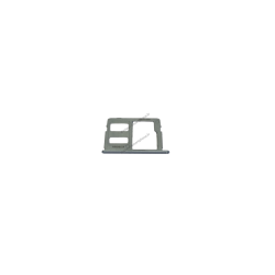 Tiroir double SIM et SD Samsung Galaxy J3 2017 argent d'origine J330F