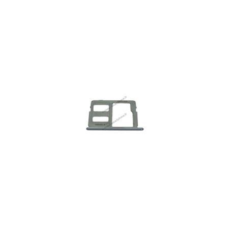 Tiroir double SIM et SD Samsung Galaxy J3 2017 argent d'origine J330F