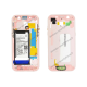 Contour - châssis pour Samsung Galaxy A5 2017 rose d'origine A520F