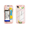 Contour - châssis pour Samsung Galaxy A5 2017 rose d'origine A520F