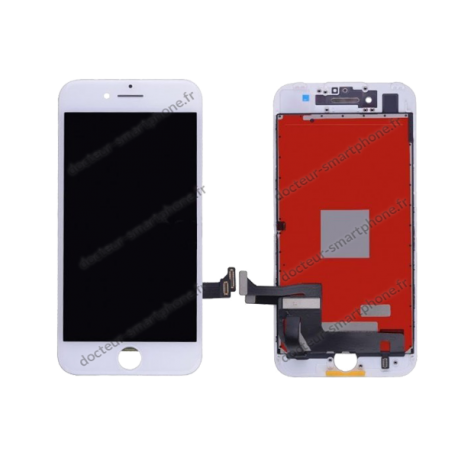 Écran iPhone 7 LCD + vitre tactile blanc