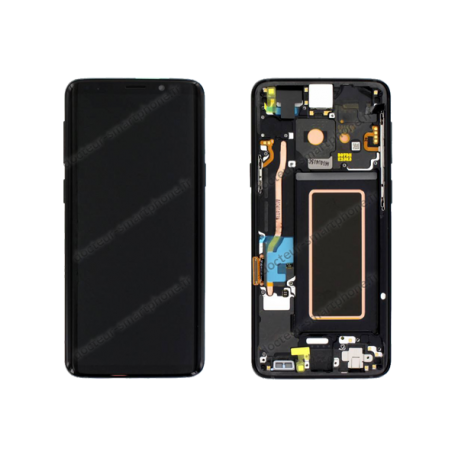 Écran complet Samsung Galaxy S9 noir original SM-G960F