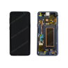 Écran complet Samsung Galaxy S9 bleu d'origine G960F