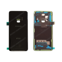 Vitre arrière Samsung Galaxy S9 DUOS noir d'origine G960F