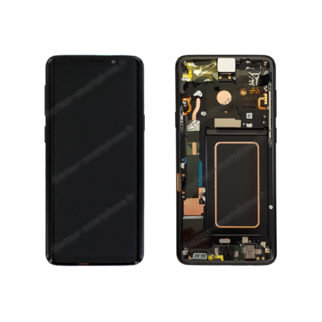 Écran amoled Samsung Galaxy S9 PLUS noir d'origine SM-G965F