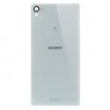 VITRE COQUE ARRIERE SONY XPERIA Z3 BLANCHE D'ORIGINE