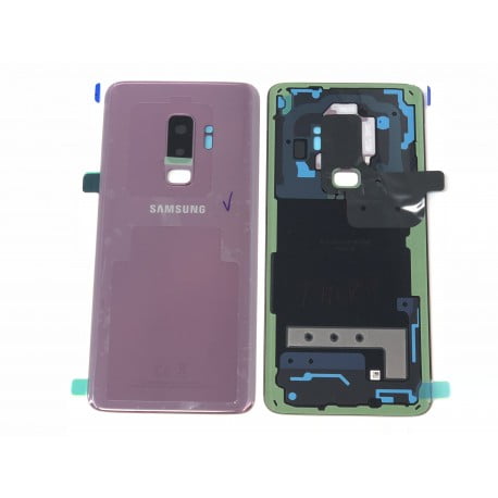Vitre arrière Samsung Galaxy S9 Plus violet original G965F
