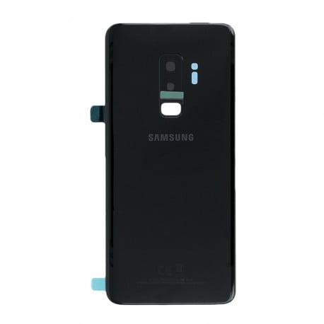 Vitre arrière Samsung Galaxy S9 Plus noir d'origine G965F