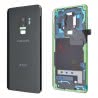 Vitre arrière Samsung Galaxy S9 Plus DUOS noir d'origine G965F