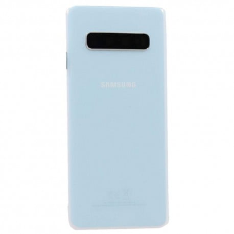 Vitre arrière Samsung Galaxy S10 plus blanc prisme d'origine 