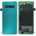 Vitre arrière Samsung S10 vert prisme d'origine 