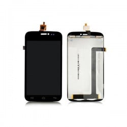 ECRAN LCD + VITRE TACTILE WIKO DARKSIDE DE QUALITE ORIGINALE NOIR