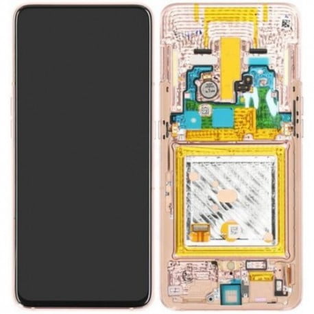 Écran complet Samsung Galaxy A80 Or Rose