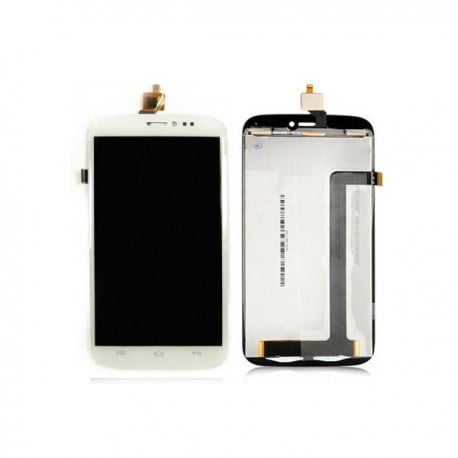 ECRAN LCD + VITRE TACTILE WIKO DARKSIDE DE QUALITE ORIGINALE BLANC