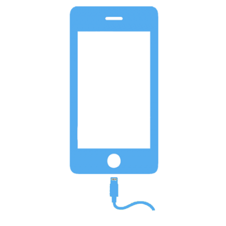 Réparation connecteur de charge Iphone Série 4 et série 5