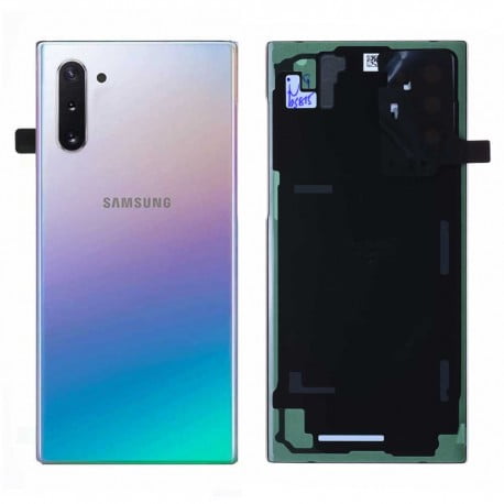 Capot arrière - vitre Samsung Galaxy NOTE 10 ARGENT