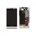 ECRAN LCD + VITRE TACTILE BLACKBERRY Z10 BLANC D'ORIGINE