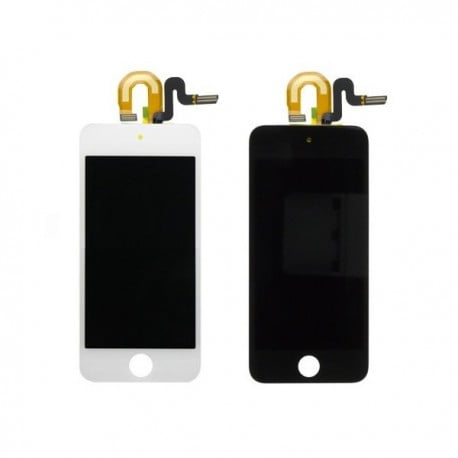 ECRAN LCD + VITRE TACTILE APPLE IPOD TOUCH 5 BLANC DE QUALITE ORIGINALE